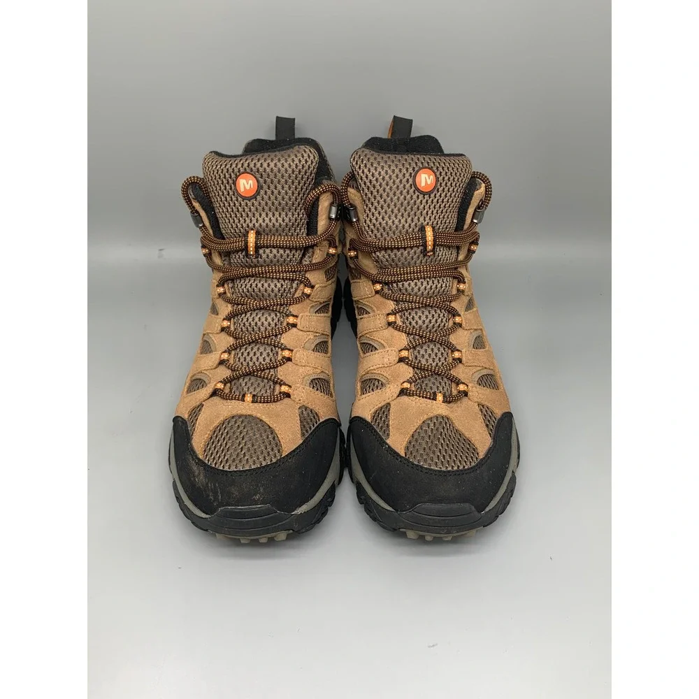 Merrell Moab 2 Mid Waterproof Earth Hiking Boots J88623W Men's Sz 10.5